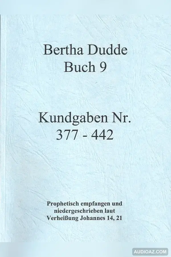 Bertha Dudde Buch 9 - Sách nói Miễn phí