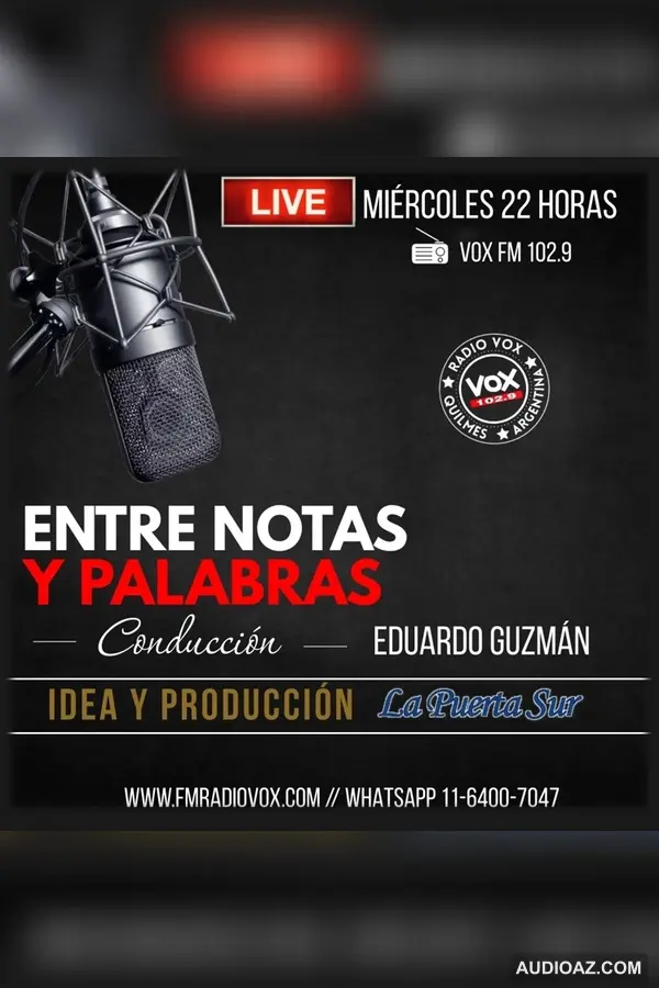 ENTRE NOTAS Y PALABRAS 18 SEPTIEMBRE