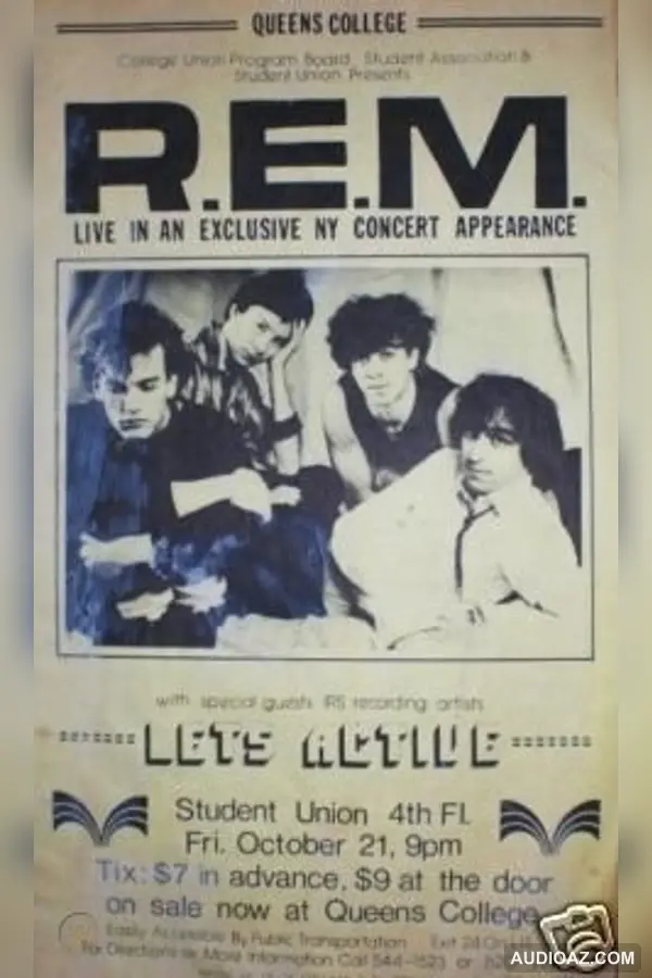 R.E.M. - 1983-10-21 - Ballroom, Student Union, Queens College, Flushing, NY