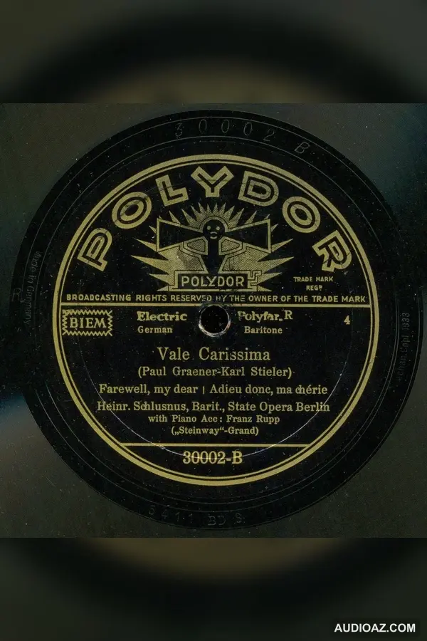 Vale Carissima (Graener)