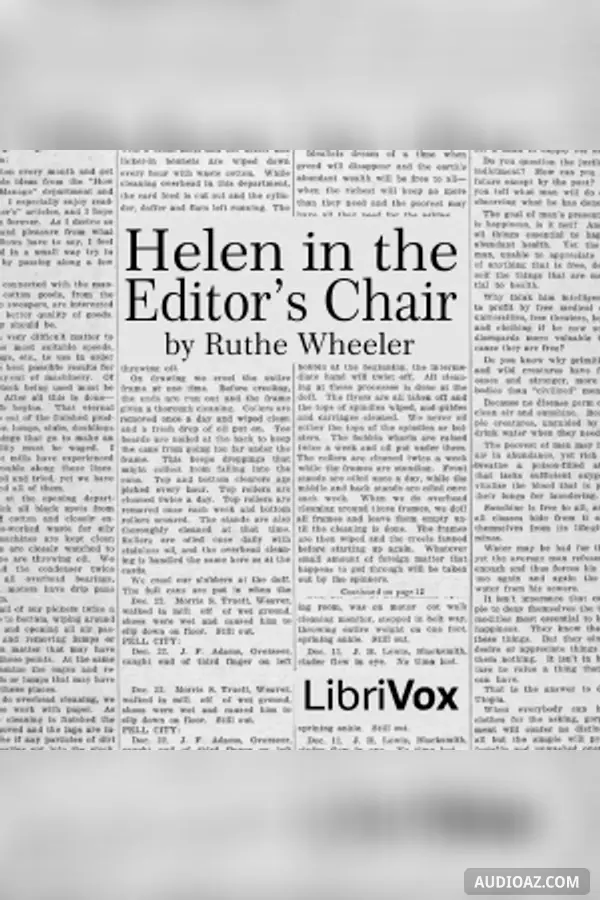 Helen in the Editor's Chair