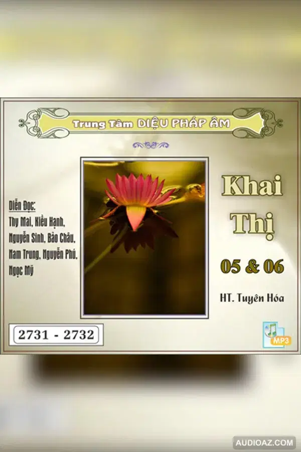 Khai Thị 5 - HT Tuyên Hóa 128kbps - DPA đọc - HT Tuyên Hóa - Audio Phật Pháp