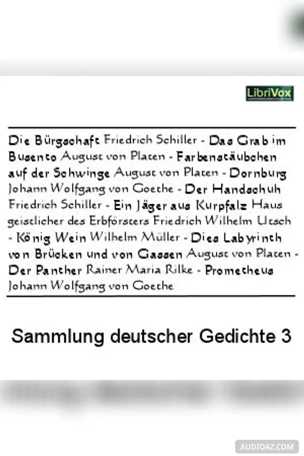 Sammlung deutscher Gedichte 003