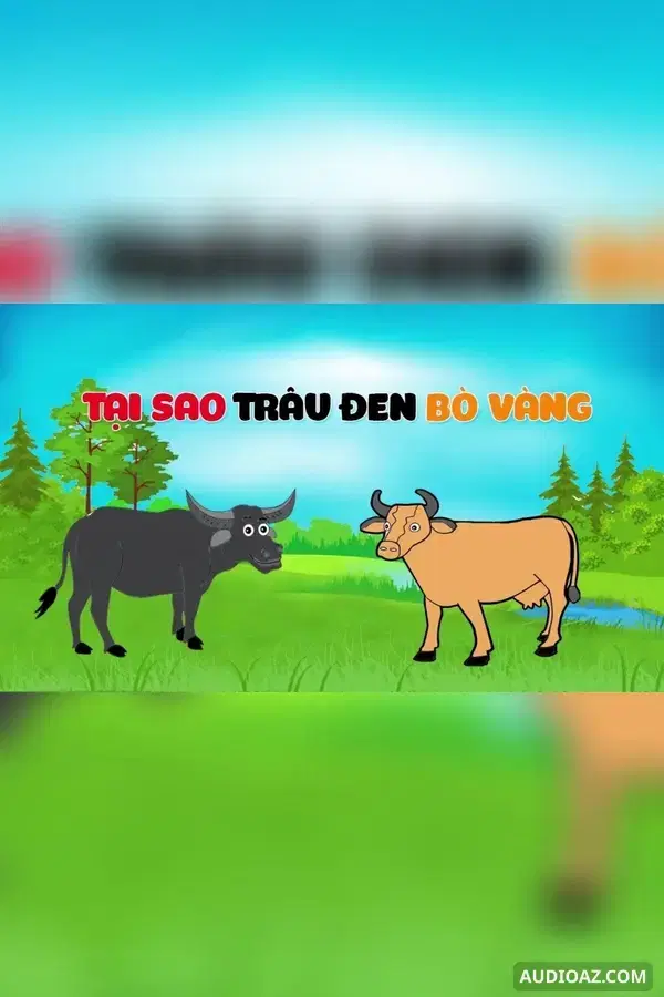 Tại sao trâu đen, bò vàng?