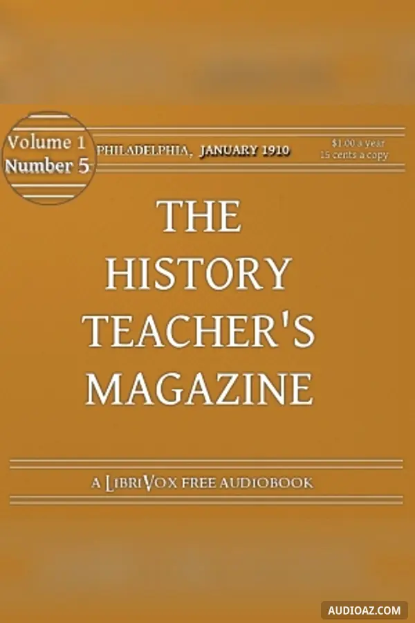 The History Teacher's Magazine, Vol. I, No. 5, January 1910