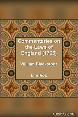 Commentaries on the Laws of England (1765)