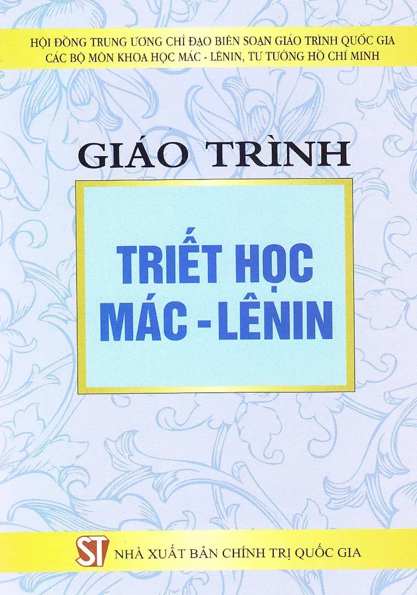 Giáo trình triết học Mac - LêNin