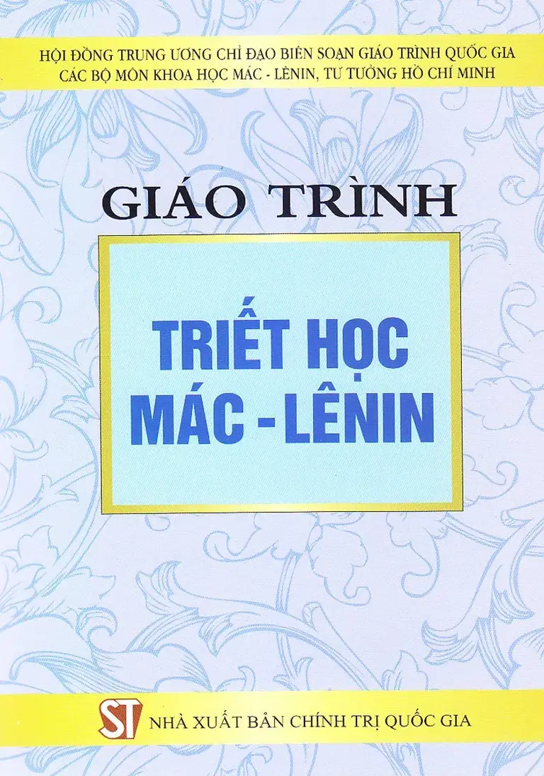 Giáo trình triết học Mac - LêNin