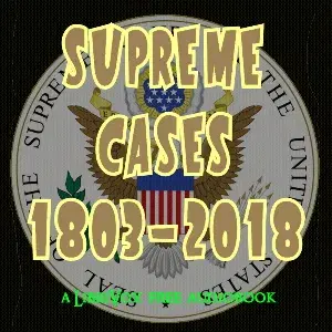 Supreme Cases from 1803-2018
