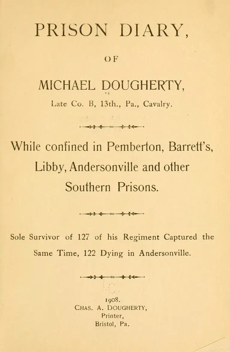 War Prison Diary